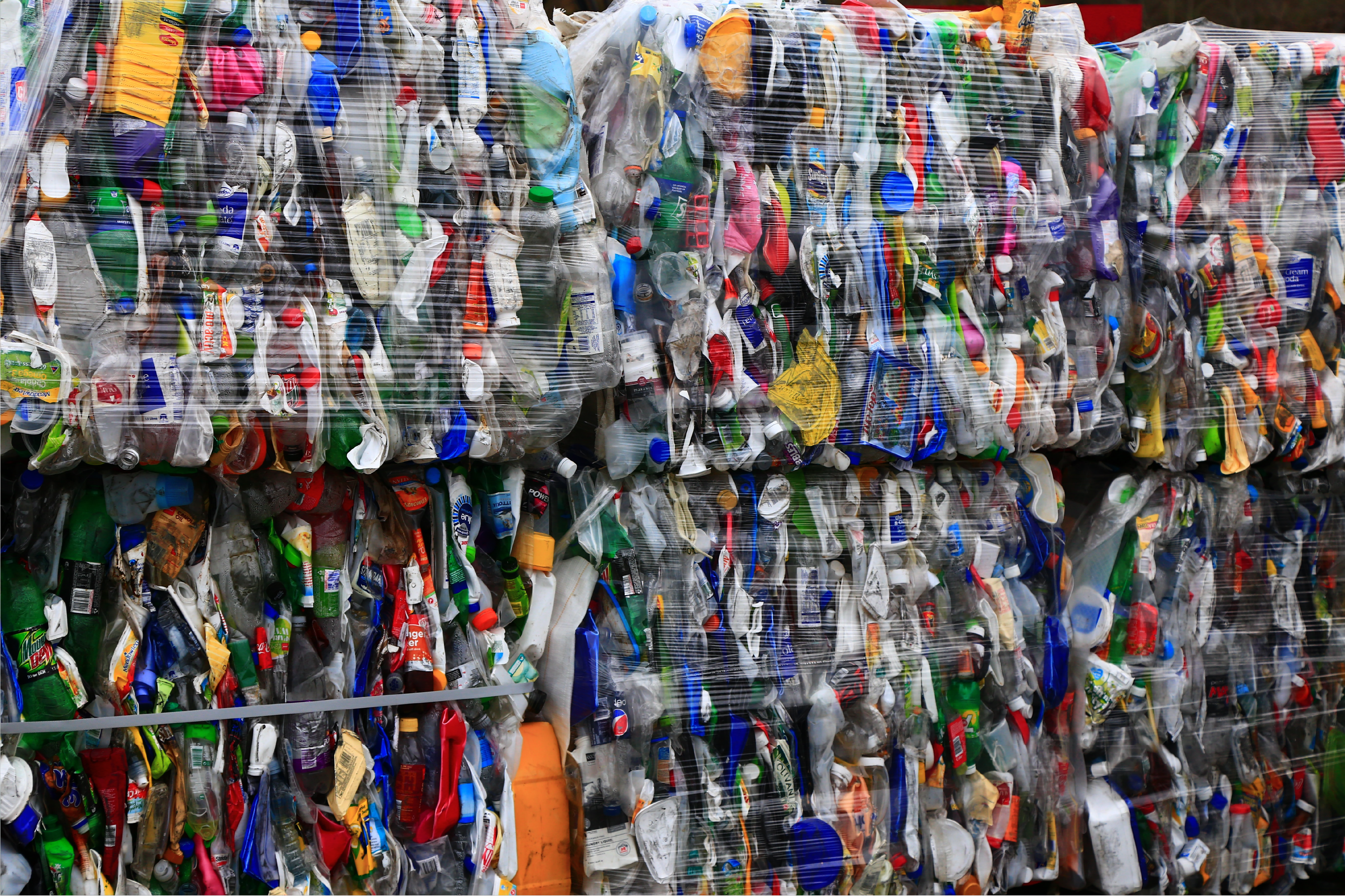 imballaggi plastica riciclata