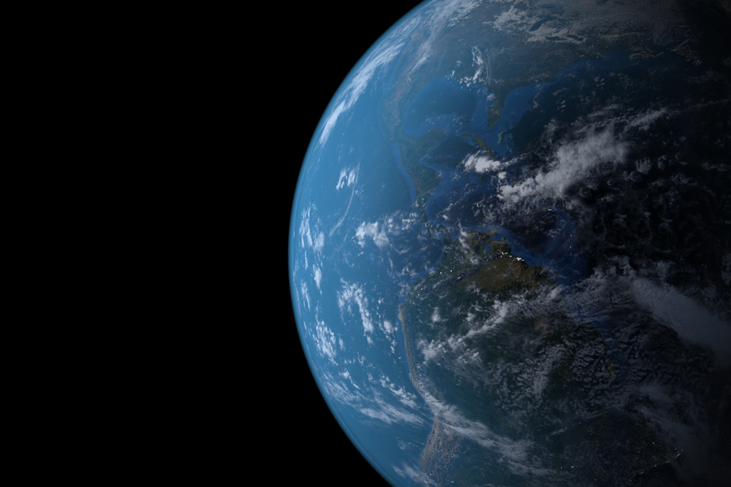 Avvolta in una cappa di CO2: la Terra mostrata dalla Nasa - immagine di copertina