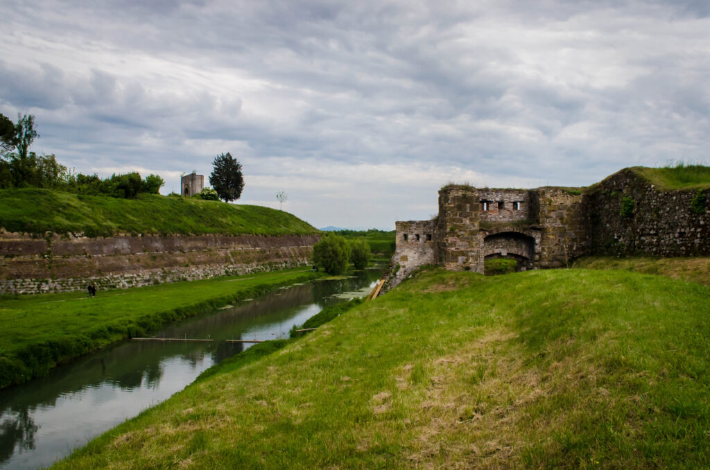fossato della fortezza di Palmanova
