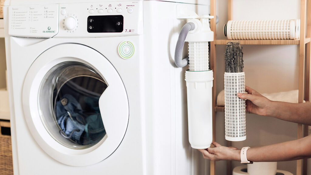 Filtro microplastiche per lavatrice