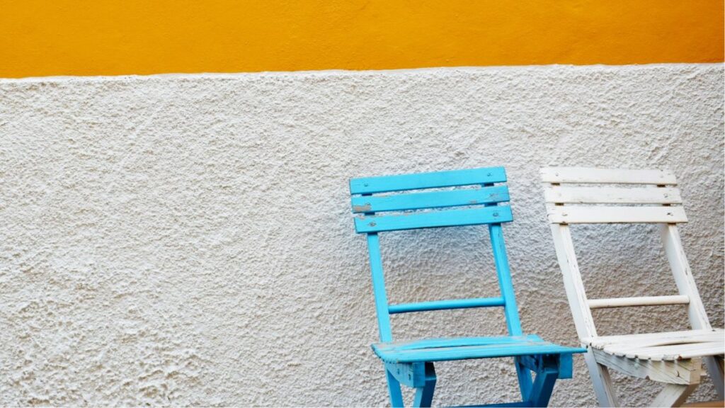 Sedie colorate