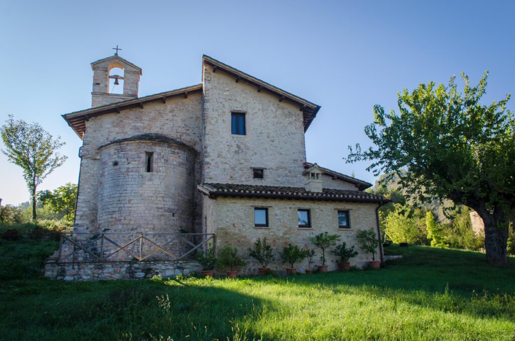 Un casolare usciti da Spoleto