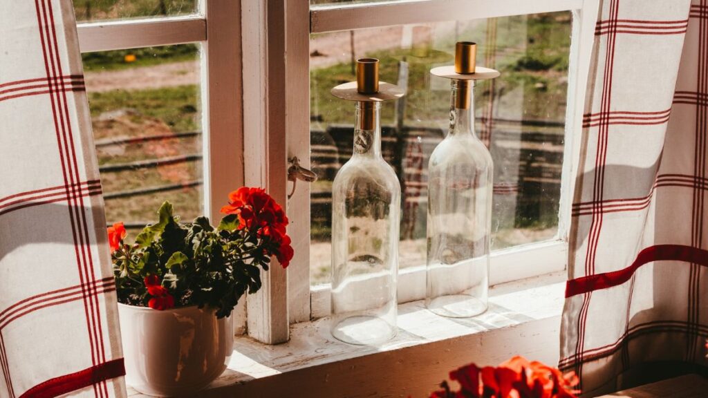 Bottiglie portacandele