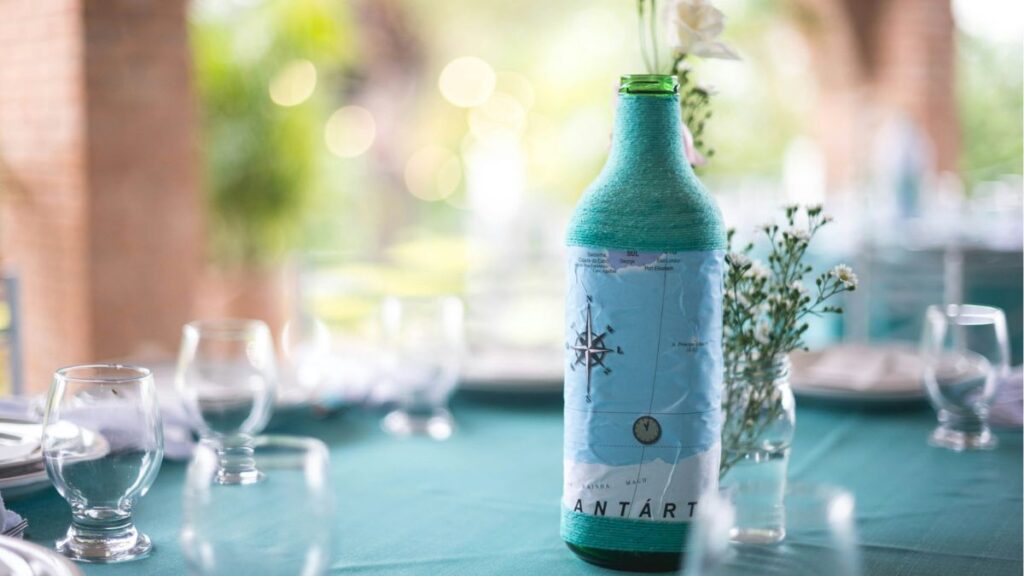 Bottiglia segnaposto