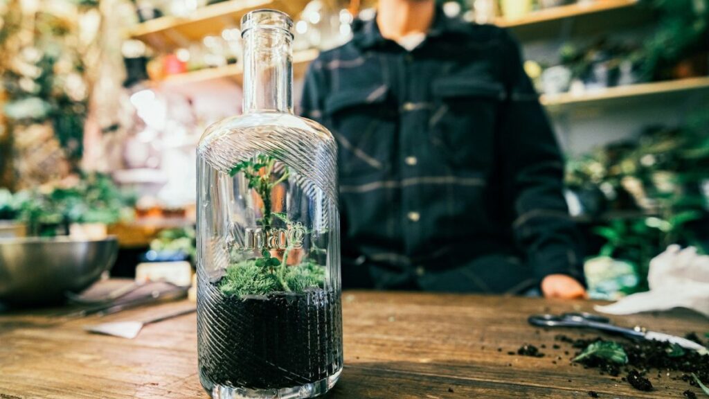 Giardino in bottiglia