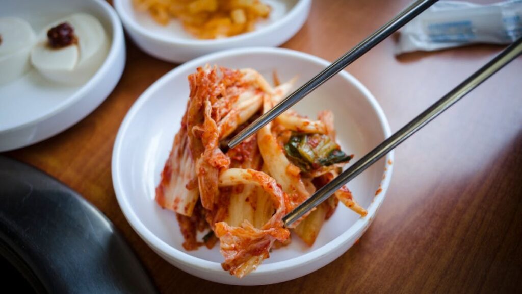 Degustazione di kimchi