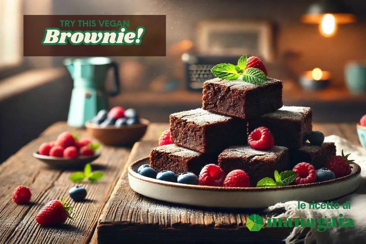 Brownie vegani: un classico americano reinventato - immagine di copertina