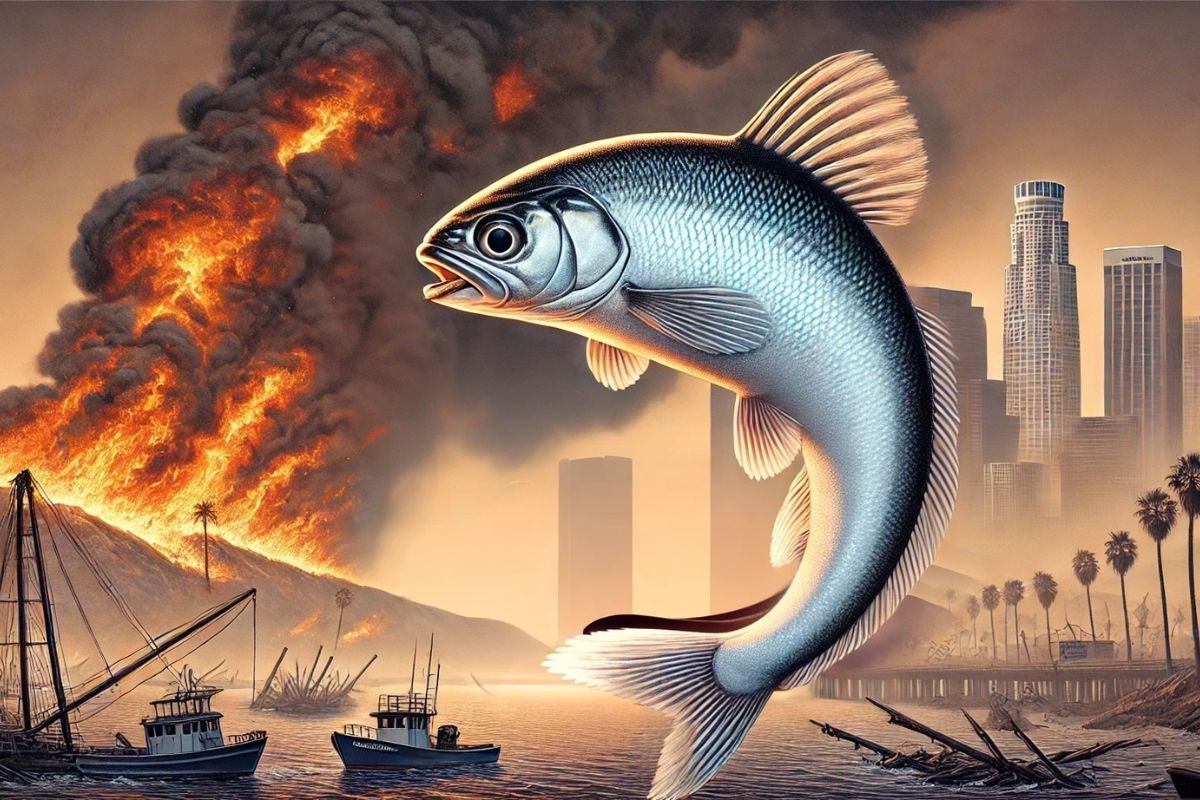 Il pesciolino della discordia: secondo Trump, l'Hypomesus transpacificus è la causa per cui l'incendio di Los Angeles non è stato ancora spento - immagine di copertina