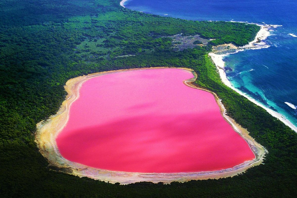 I luoghi più assurdi del mondo: il Lago Hillier - immagine di copertina