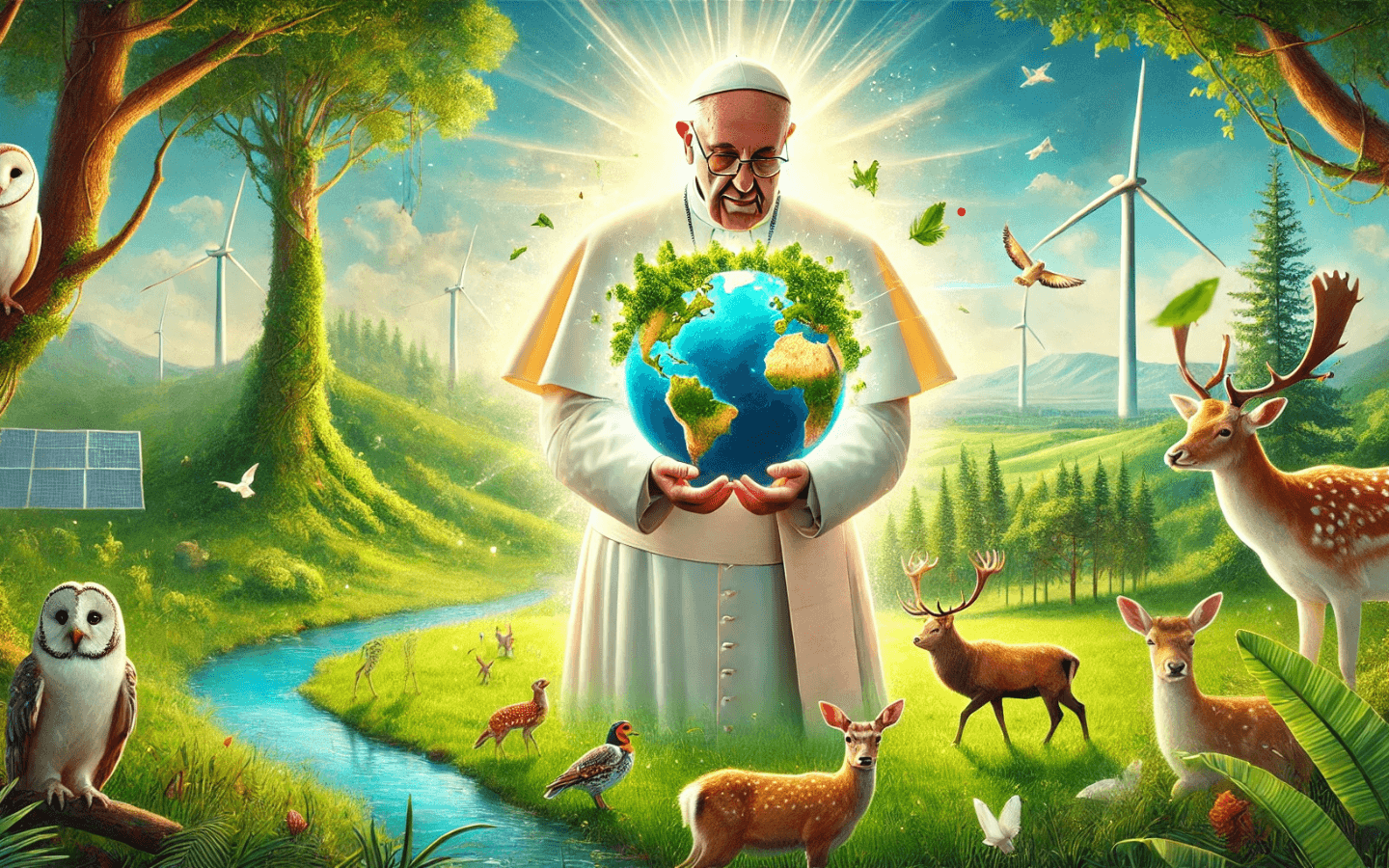 Il pontefice green: l’eredità ecologica (e profetica) di Papa Francesco - immagine di copertina