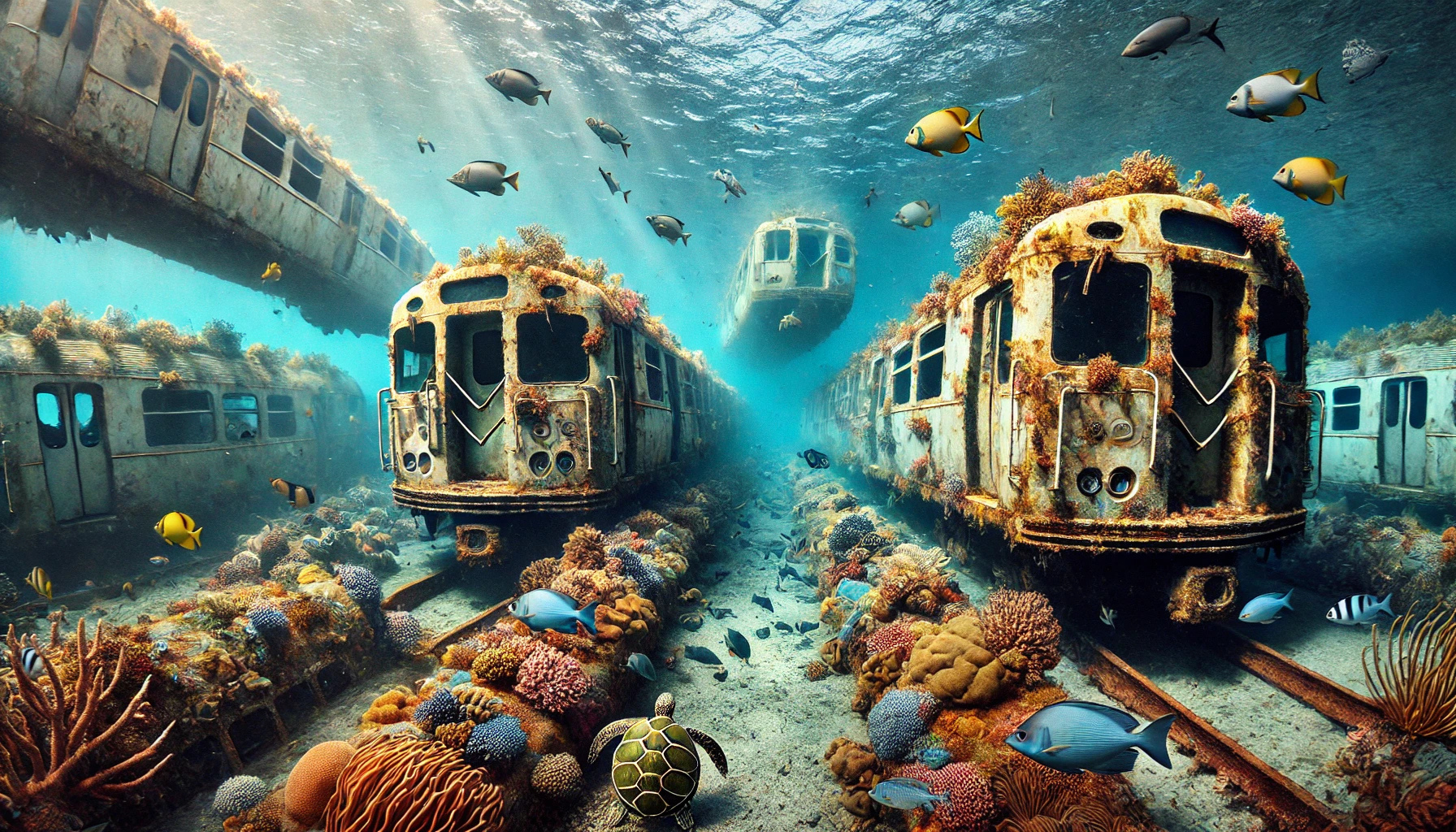 Buttare i vagoni della metro nell’oceano NON È una cosa brutta: ecco perché - immagine di copertina