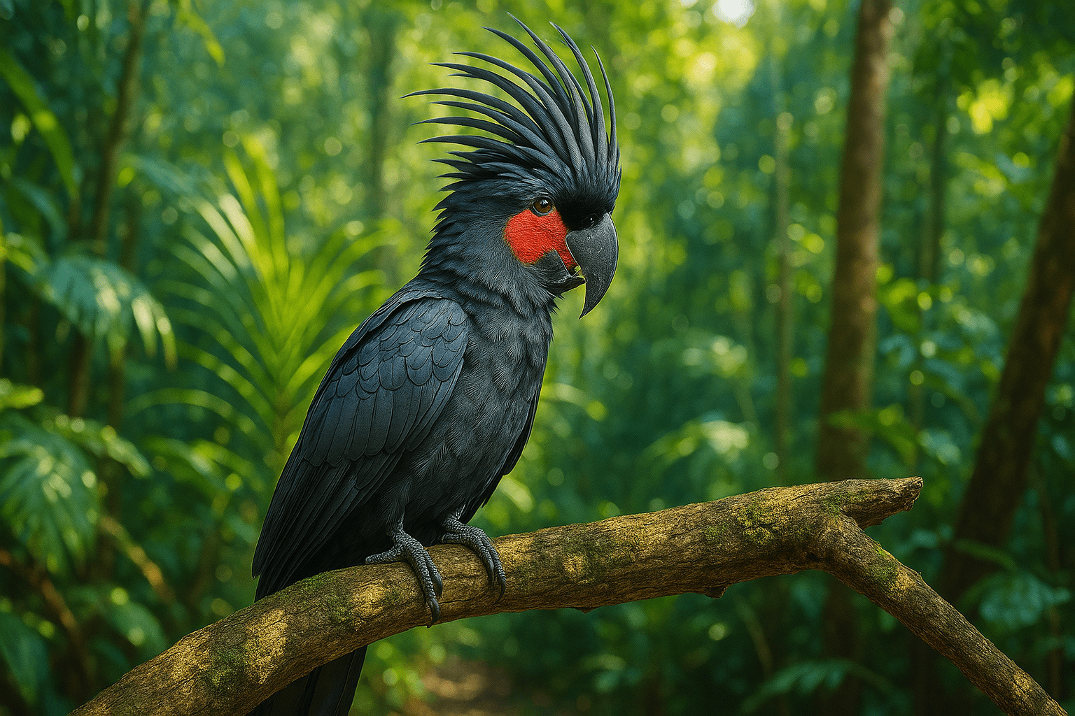 Animali strani: ecco cosa rende unico il cacatua delle palme - immagine di copertina