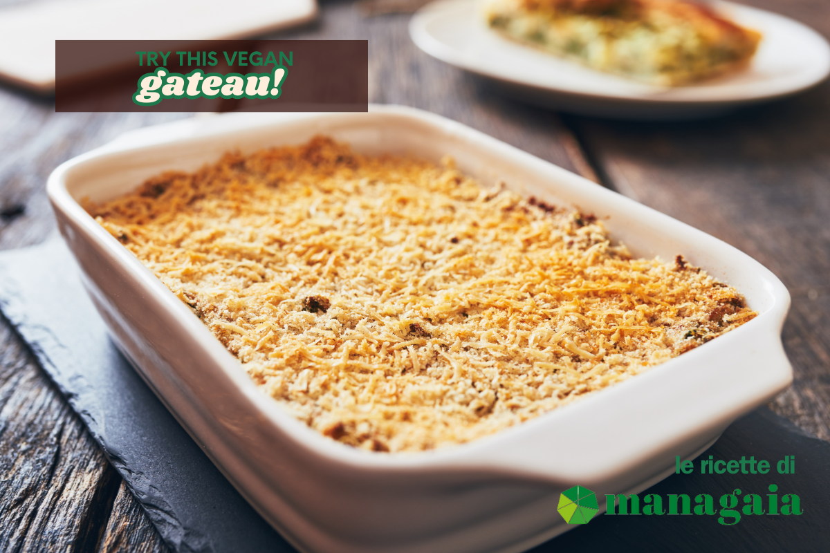 Gateau di patate vegano: comfort food in versione vegetale - immagine di copertina