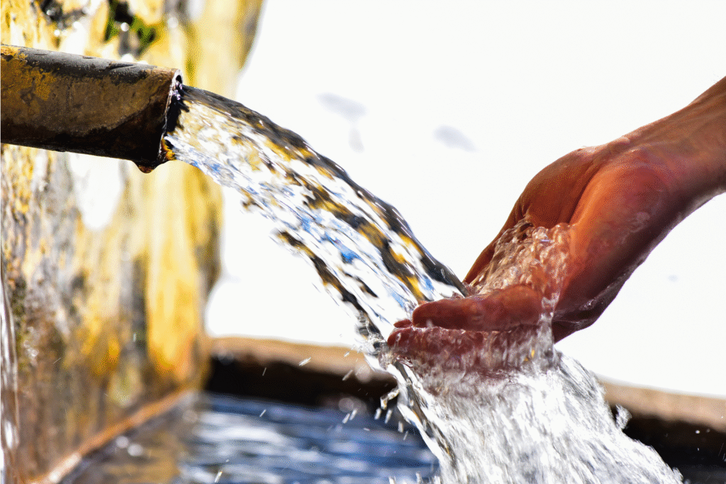 Etichetta dell'acqua