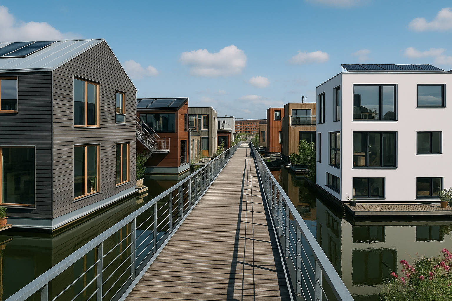 Schoonschip ad Amsterdam: il quartiere galleggiante che anticipa il futuro - immagine di copertina