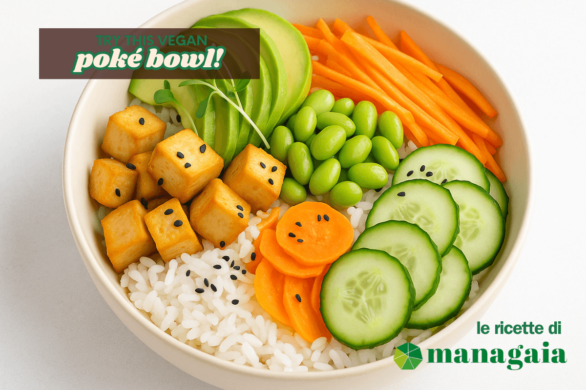 Poké bowl vegan: un piatto completo, fresco e personalizzabile - immagine di copertina