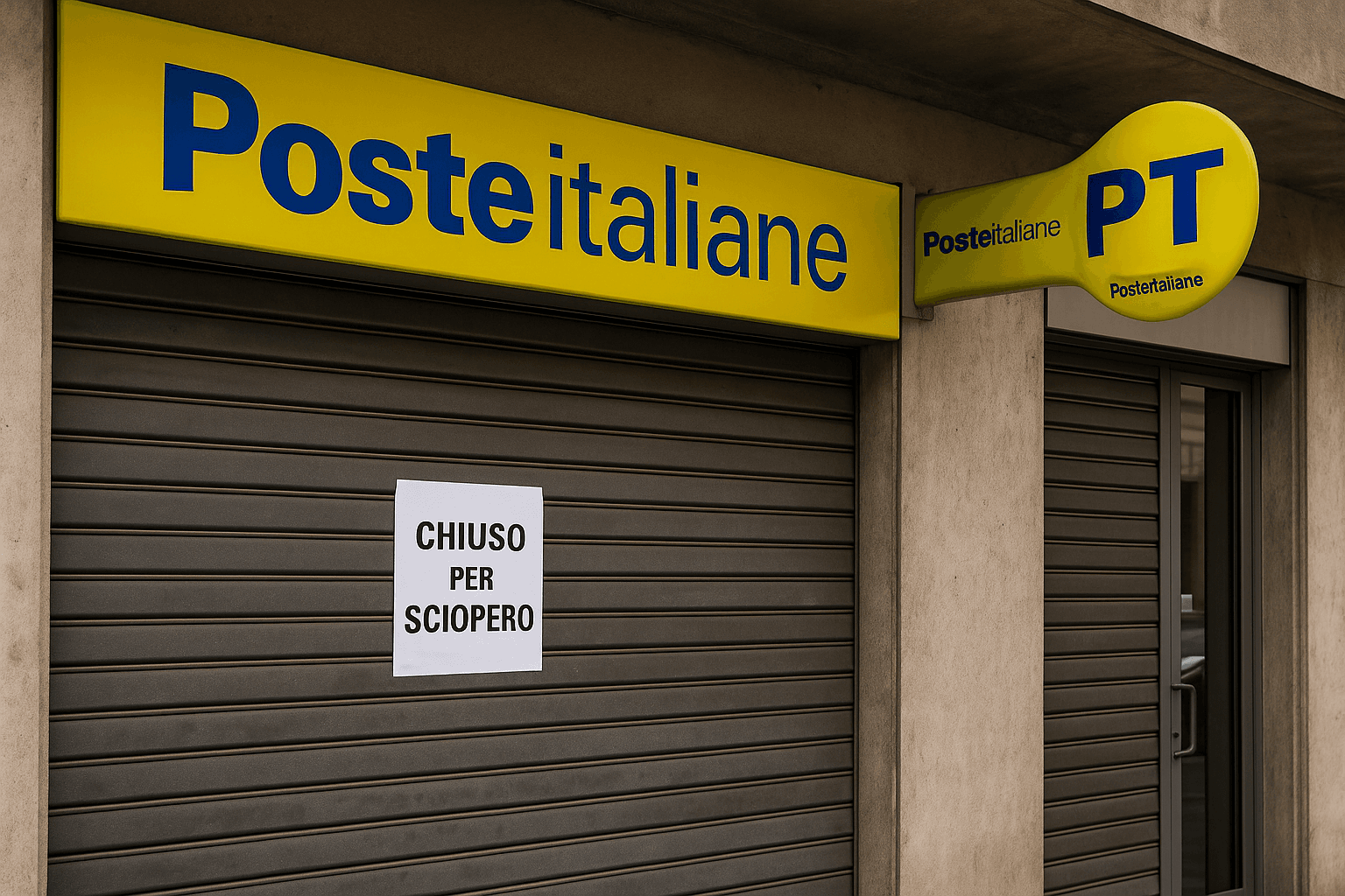 Sciopero Poste Italiane: 3 giugno a singhiozzo tra pensioni a rischio e sportelli fantasma - immagine di copertina