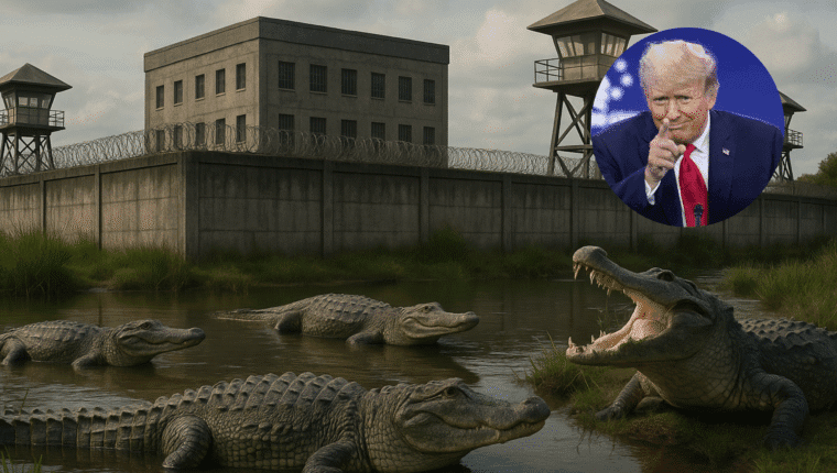 Alligator Alcatraz: il carcere-palude di Trump tra propaganda e repressione - immagine di copertina
