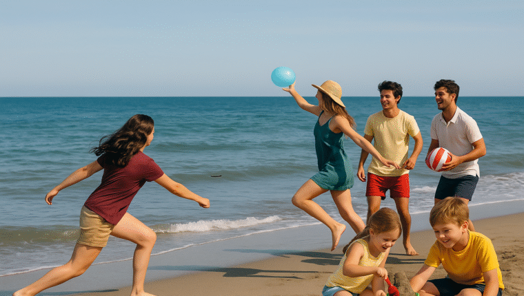 Spegni il telefono: i 5 giochi tradizionali da fare in spiaggia - immagine di copertina
