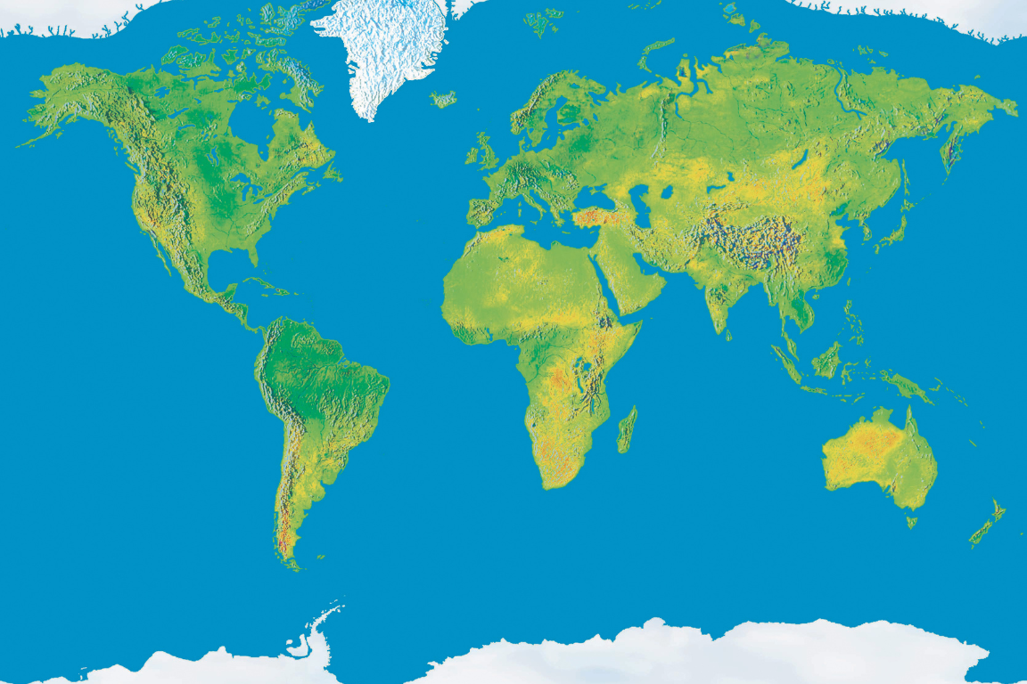 Correggere la mappa del mondo