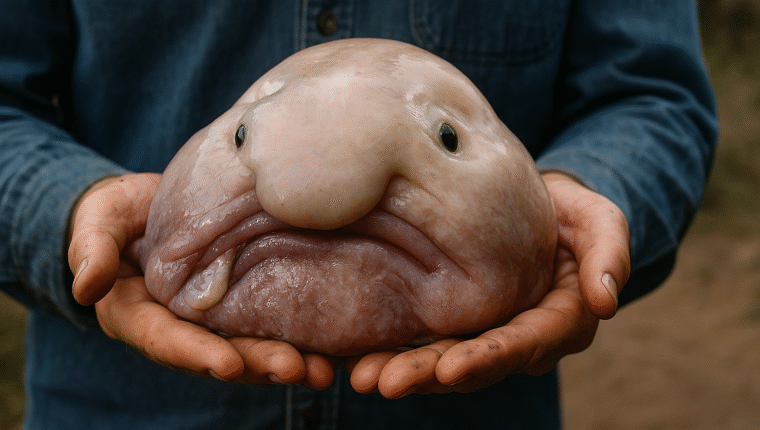 Animali strani: il pesce blob, il campione mondiale di bruttezza che sfida le profondità oceaniche - immagine di copertina