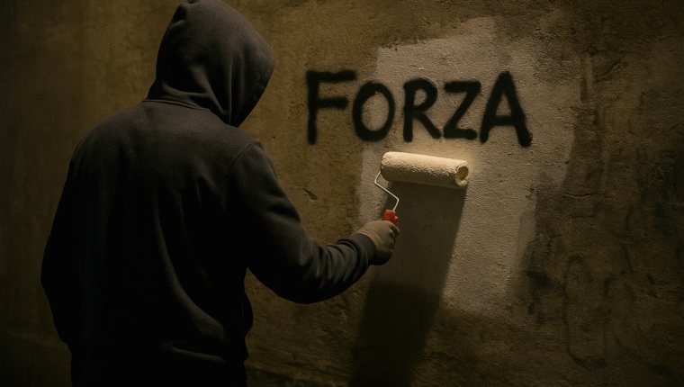 Chi è Ghost Pitùr, l'imbianchino mascherato di Brescia - immagine di copertina