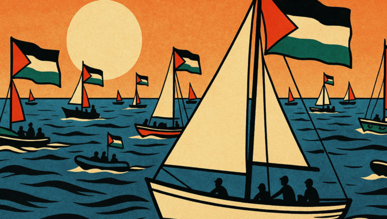 Global Sumud Flotilla: la più grande spedizione umanitaria civile e nonviolenta della storia è partita verso Gaza - immagine di copertina