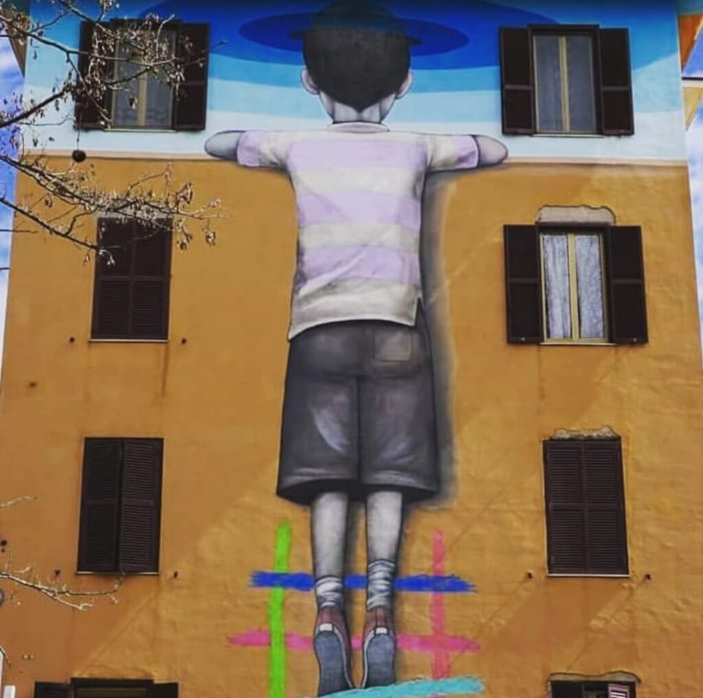 street art Roma - Tor Marancia