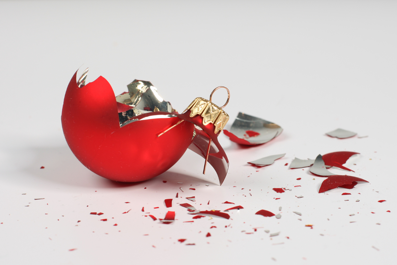 decluttering decorazioni natalizie