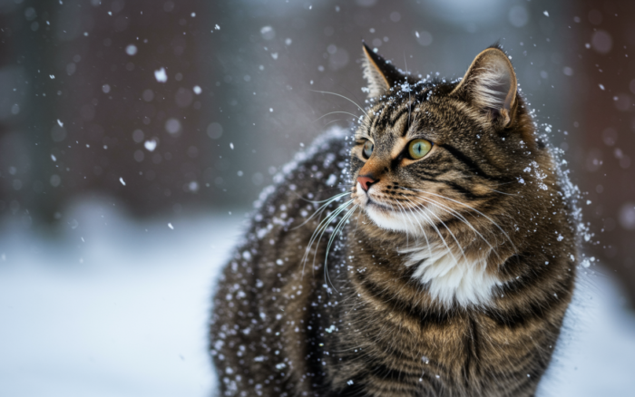 Ma è vero che i gatti non soffrono il freddo?
