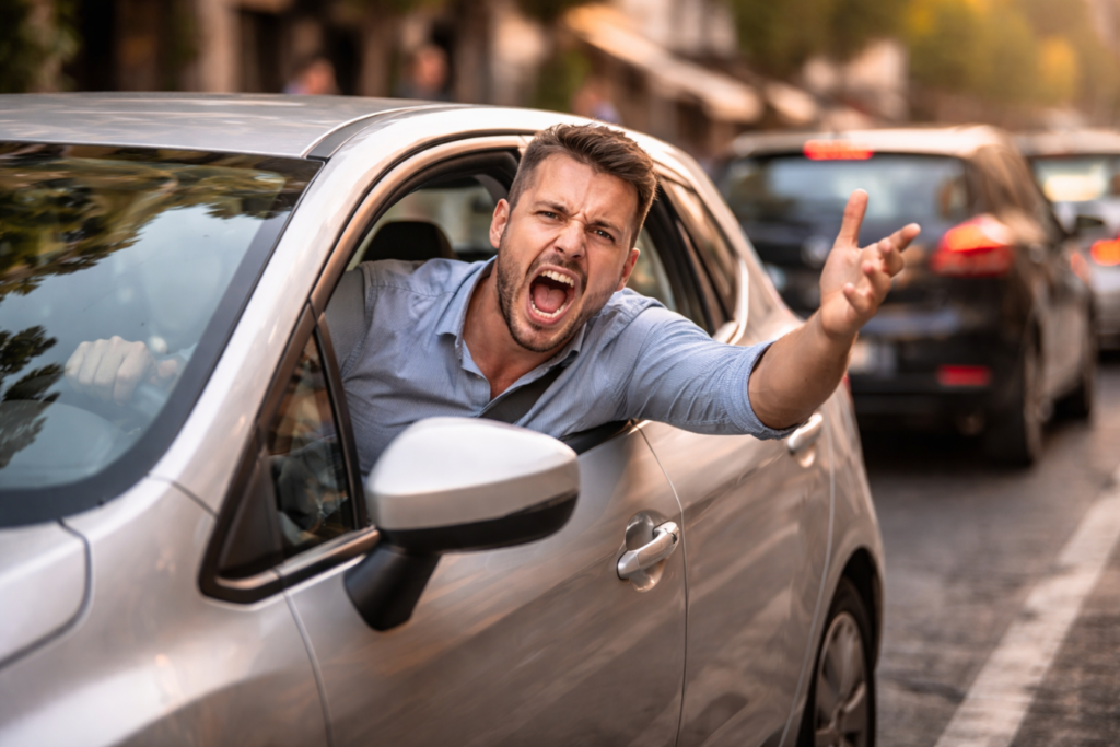 non insultare le altre auto