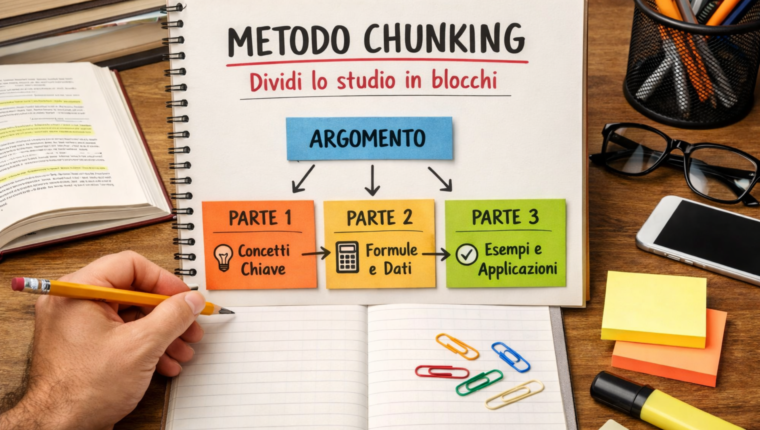 Metodo chunking: come studiare a blocchi e ricordare meglio - immagine di copertina