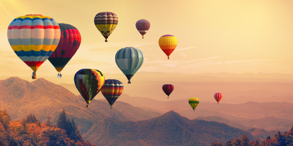 volare mongolfiera