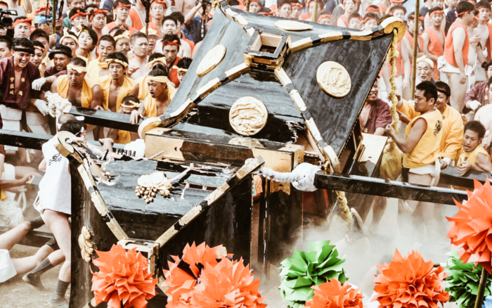Andiamo a vedere una rissa tra carri? Succede davvero al Nada no Kenka Matsuri in Giappone